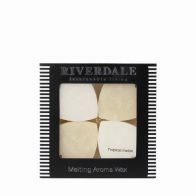 Riverdale Aroma Wax Melts Joy 10cm Zand/Wit