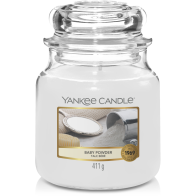 Yankee Candle Baby Powder medium jar