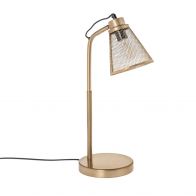 Riverdale tafellamp Carter 55 cm goud