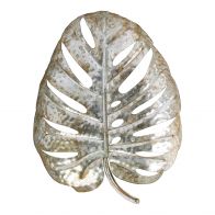 PTMD Iron Shiny Pearl Tray Leaf Shape