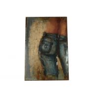 Countryfield Schilderij Jeans Retraw