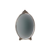 BePureHome Posh Spiegel Oval Metaal Antique Brass