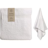 Handdoek zware kwaliteit 50x100 cm wit