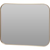 Spiegel rechthoek 55x45 cm goud