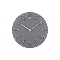 Karlsson Wall Clock Detailed Grey