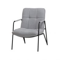 Le Chair fauteuil Nox Lunen zinc grijs
