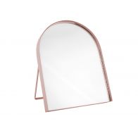 Present Time Mirror Vogue Arched Pink